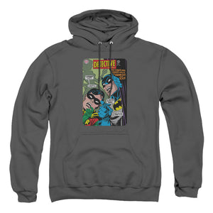AN OFFCIALLY LICENSED BATMAN DETECTIVE #380 ADULT UNISEX PULLOVER HOODIE CHARCOAL