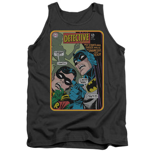 AN OFFCIALLY LICENSED BATMAN DETECTIVE #380 ADULT UNISEX TANK TOP CHARCOAL