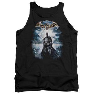 AN OFFCIALLY LICENSED BATMAN AA GAME COVER ADULT UNISEX TANK TOP BLACK