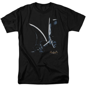 AN OFFCIALLY LICENSED BATMAN AA ARKHAM BATMAN MEN'S REGULAR FIT T-SHIRT BLACK