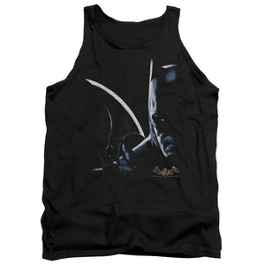 AN OFFCIALLY LICENSED BATMAN AA ARKHAM BATMAN ADULT UNISEX TANK TOP BLACK