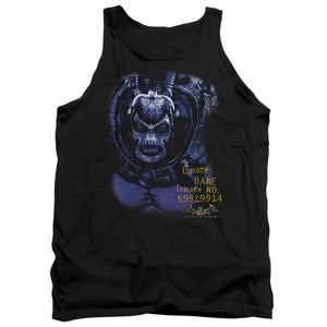AN OFFCIALLY LICENSED BATMAN AA ARKHAM BANE ADULT UNISEX TANK TOP BLACK