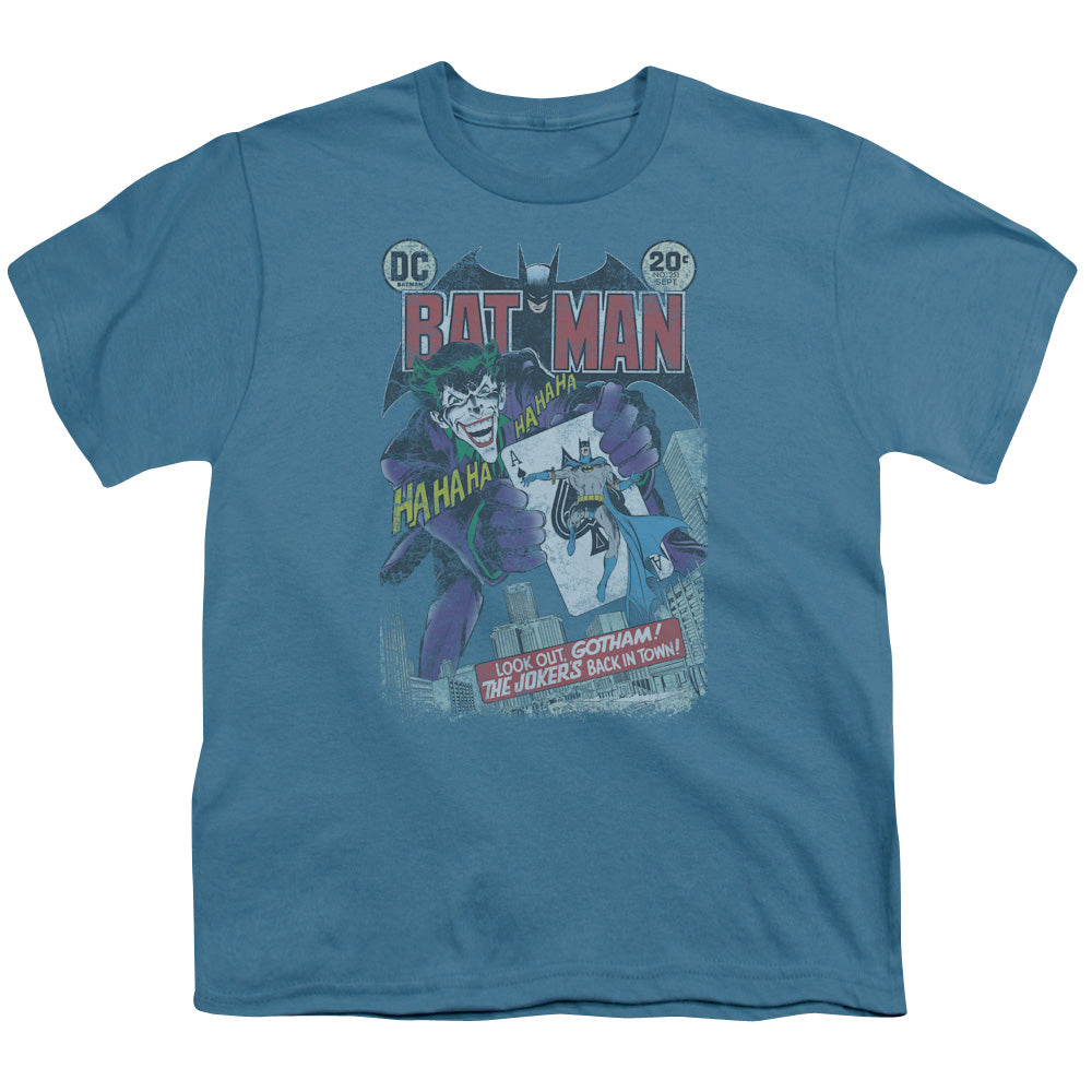 Batman #251 Distressed Licensed Kid's T-Shirt (Ages 4-7) XL