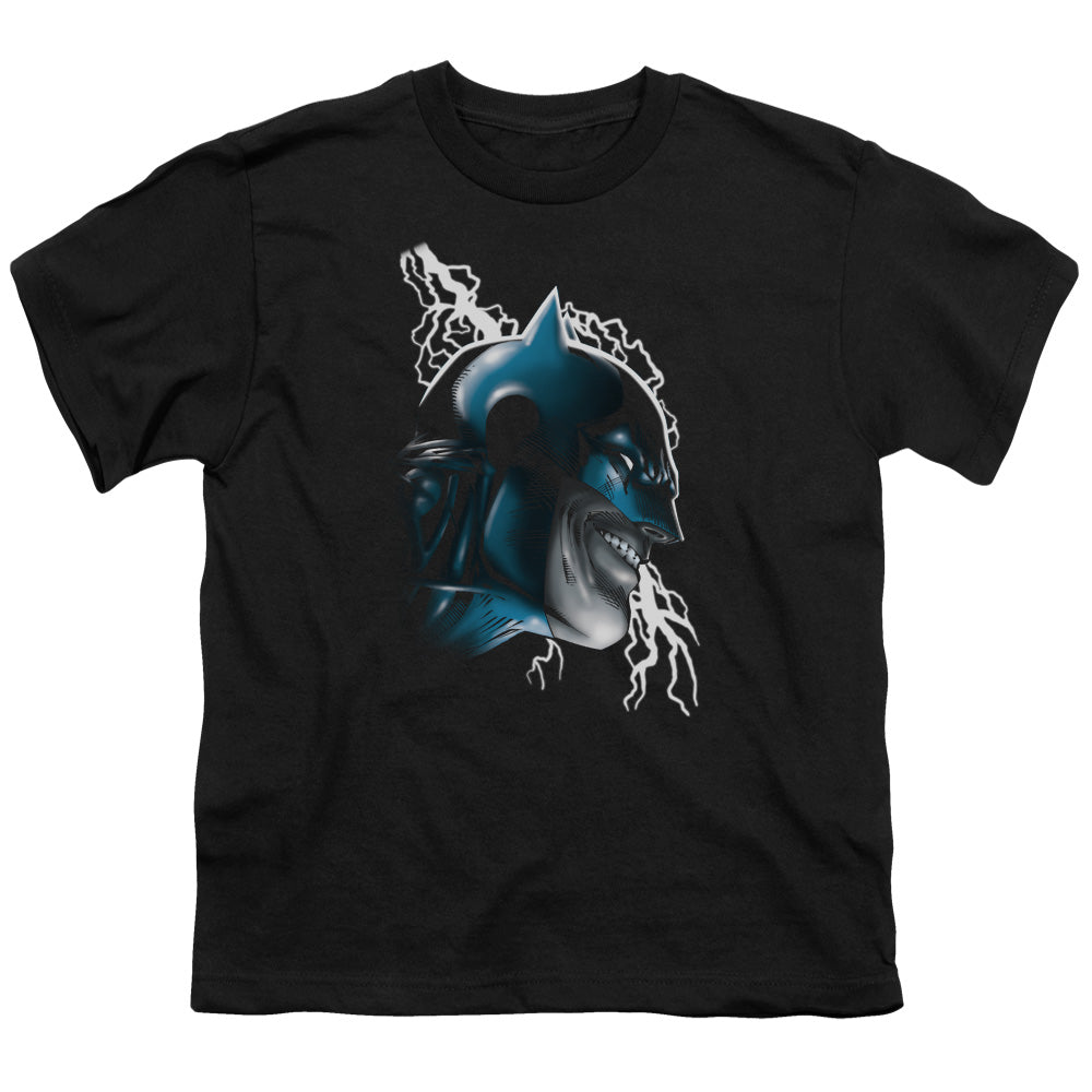 Batman Crazy Grin Licensed Kid's T-Shirt (Ages 4-7) XS-XL