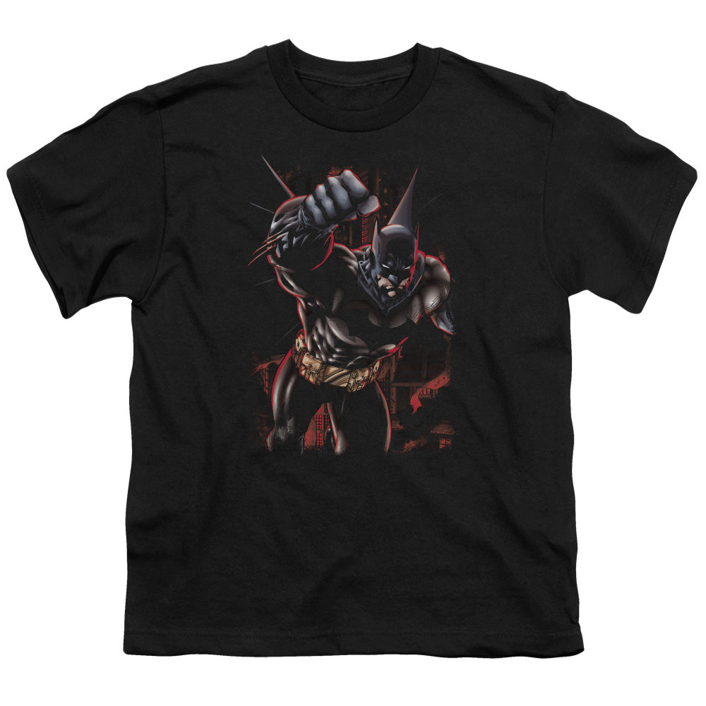 Batman Crimson Knight Licensed Kid's T-Shirt (Ages 4-7) XS-XL