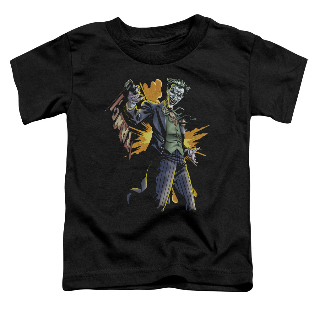 Batman Joker Bang Licensed Toddler T-Shirt LG