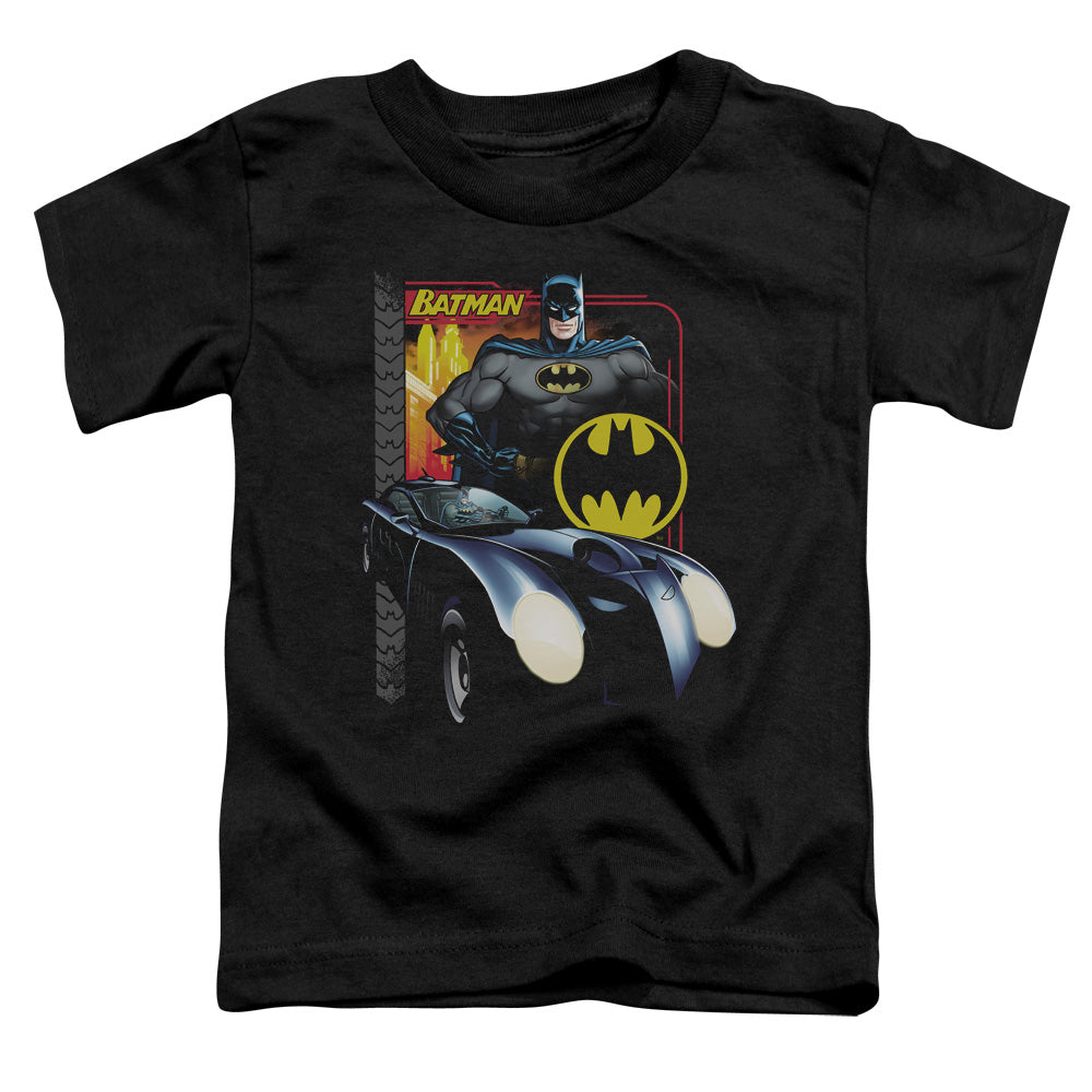 Batman Bat Racing Licensed Toddler T-Shirt LG