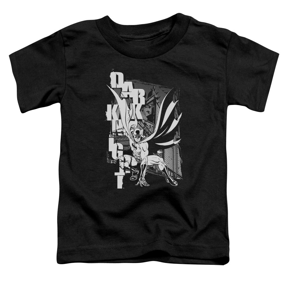 Batman Vertical Letters Licensed Toddler T-Shirt MD (-LG
