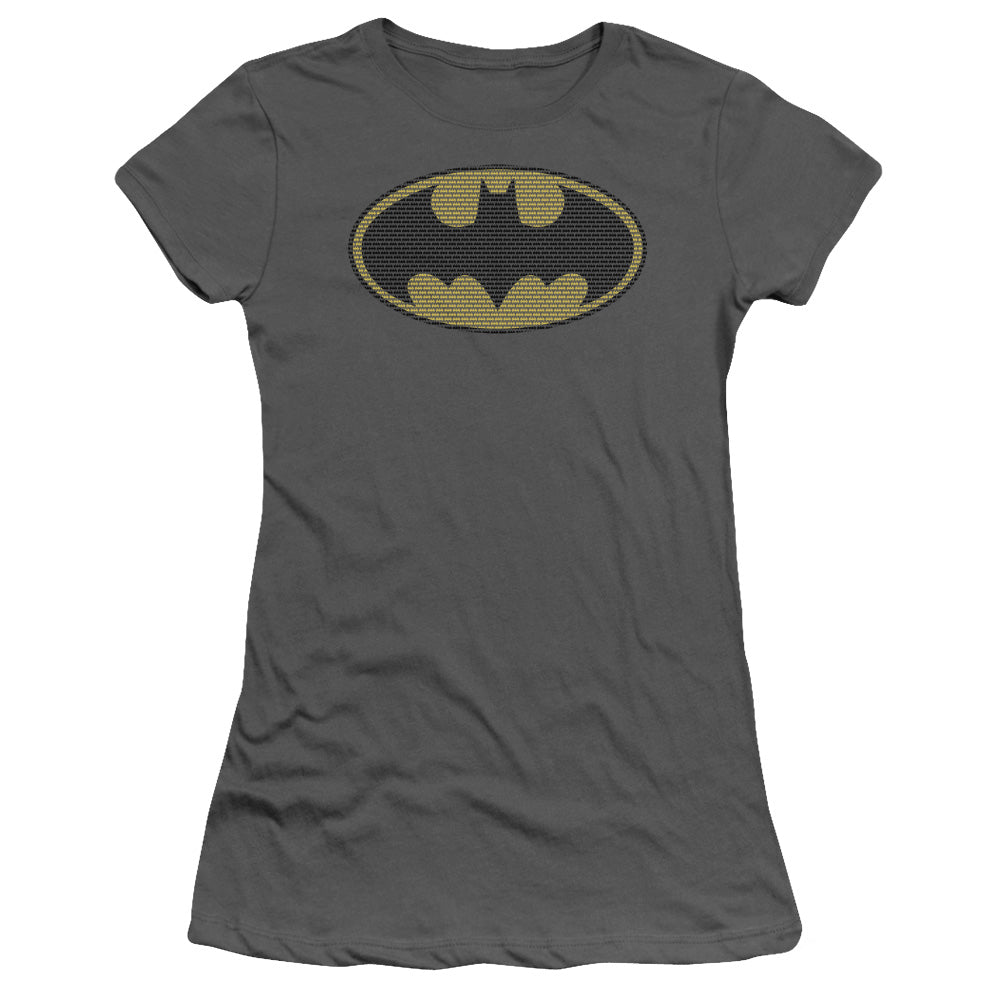 Batman Little Logos Licensed Women's T-Shirt Juniors SM-XL