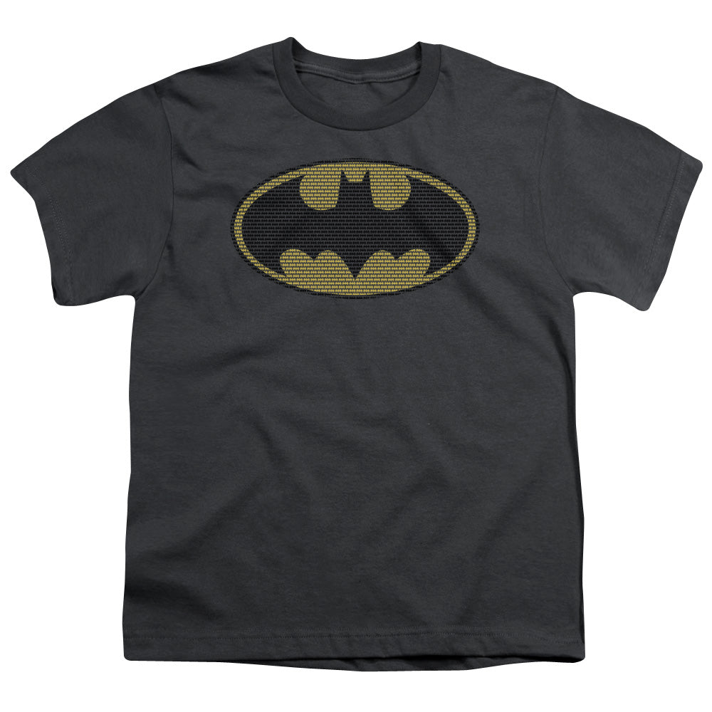 Batman Little Logos Licensed Kid's T-Shirt (Ages 4-7) XS-SM