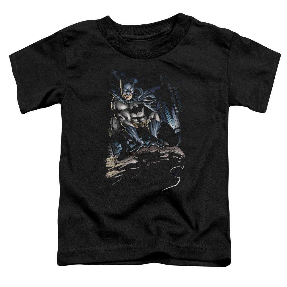 Batman Perched Licensed Toddler T-Shirt MD (-LG