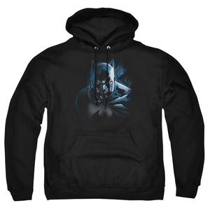 AN OFFCIALLY LICENSED BATMAN DONT MESS WITH THE BAT ADULT UNISEX PULLOVER HOODIE BLACK