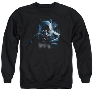 AN OFFCIALLY LICENSED BATMAN DONT MESS WITH THE BAT ADULT UNISEX CREWNECK SWEATSHIRT BLACK
