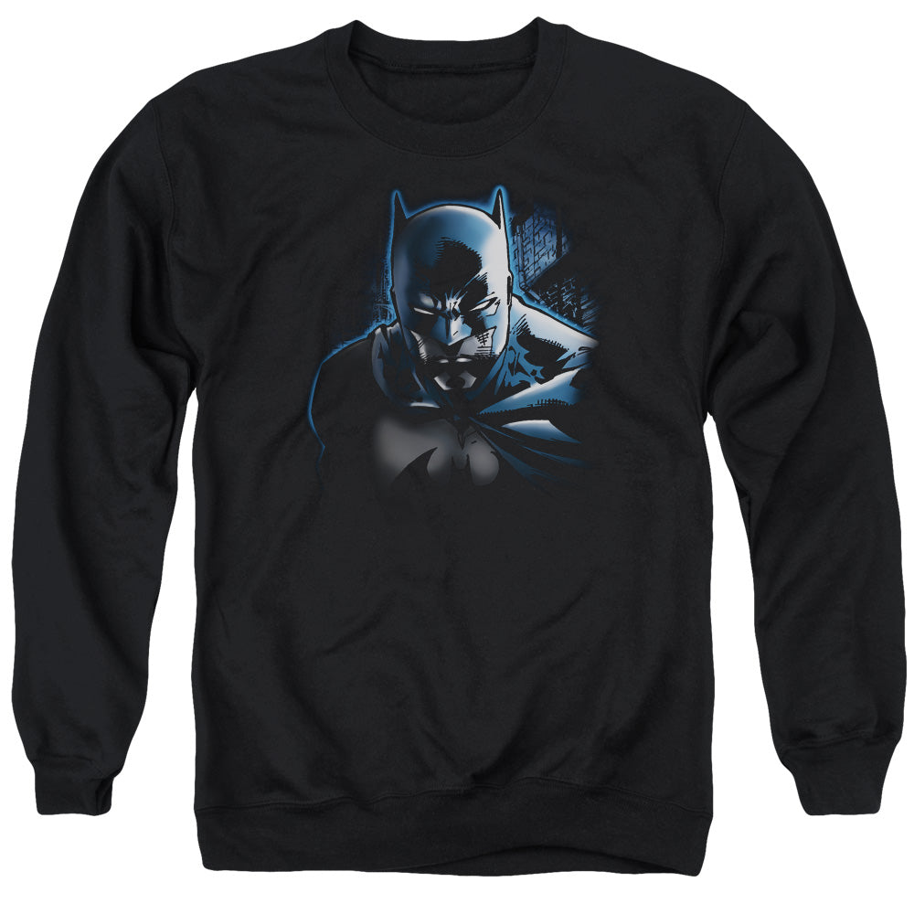 AN OFFCIALLY LICENSED BATMAN DONT MESS WITH THE BAT ADULT UNISEX CREWNECK SWEATSHIRT BLACK