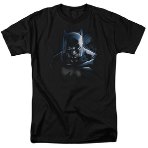 AN OFFCIALLY LICENSED BATMAN DONT MESS WITH THE BAT MEN'S REGULAR FIT T-SHIRT BLACK