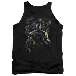 AN OFFCIALLY LICENSED BATMAN VILLAINS UNLEASHED ADULT UNISEX TANK TOP BLACK