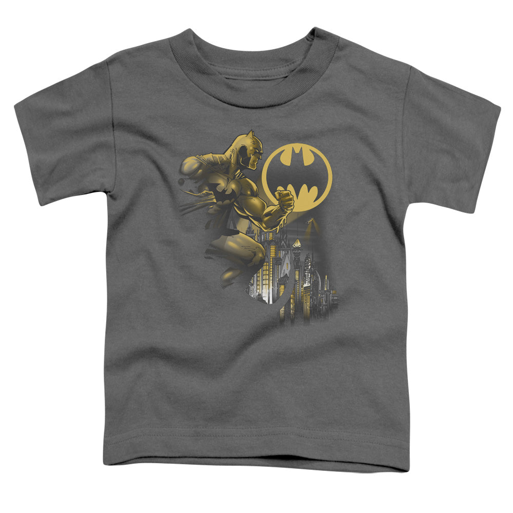 Batman Bat Signal Licensed Toddler T-Shirt LG