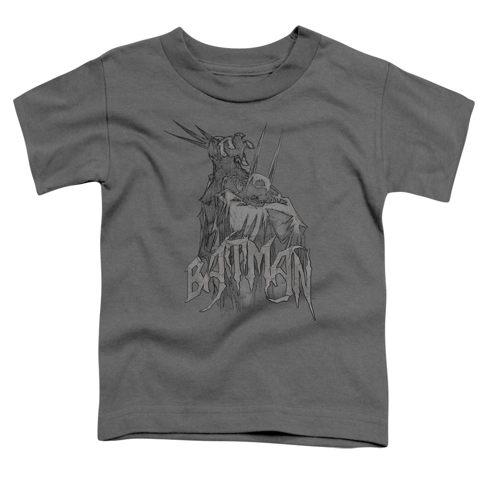 Batman Scary Right Hand Licensed Toddler T-Shirt LG