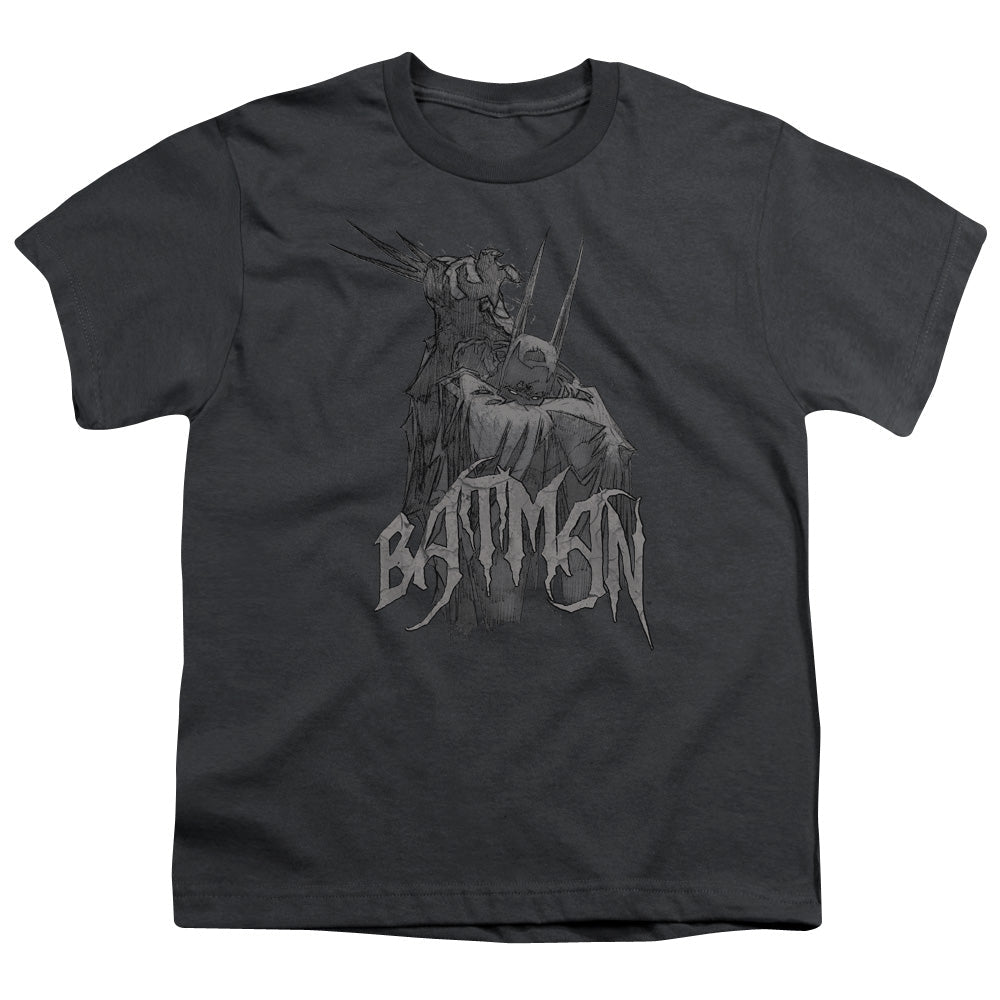 Batman Scary Right Hand Licensed Kid's T-Shirt (Ages 4-7) SM-LG