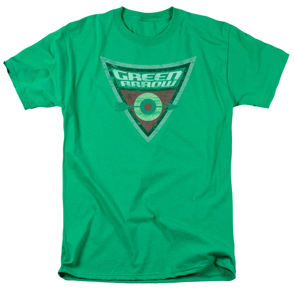 Batman Bb Green Arrow Shield Licensed Adult Unisex T-Shirt Regular Fit Tee SM-3X