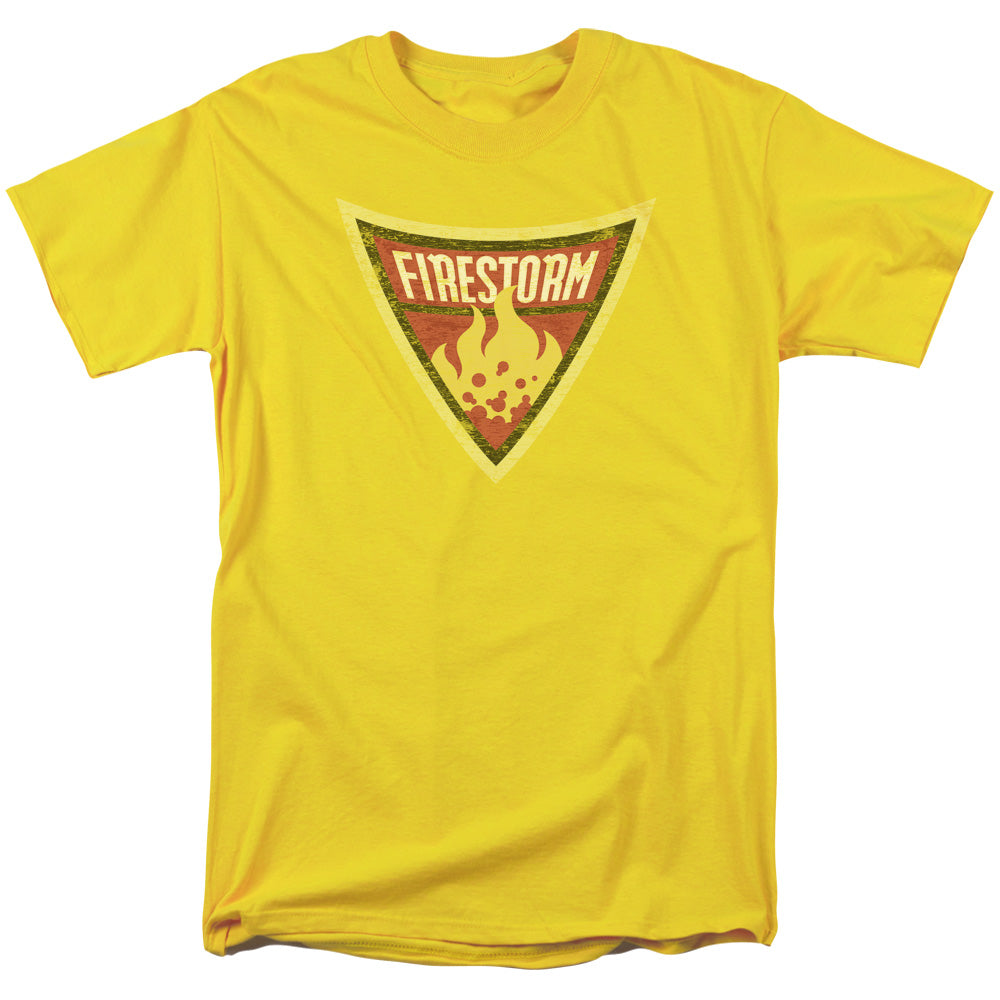 Batman Bb Firestorm Shield Licensed Adult Unisex T-Shirt Regular Fit Tee SM-3X