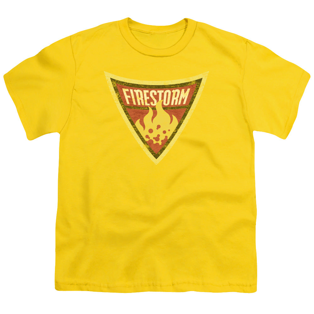 Batman Bb Firestorm Shield Licensed Kid's T-Shirt (Ages 4-7) XS-XL
