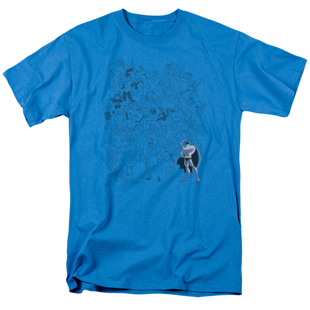 Batman Bb Batman Standout Licensed Adult Unisex T-Shirt Regular Fit Tee SM-3X