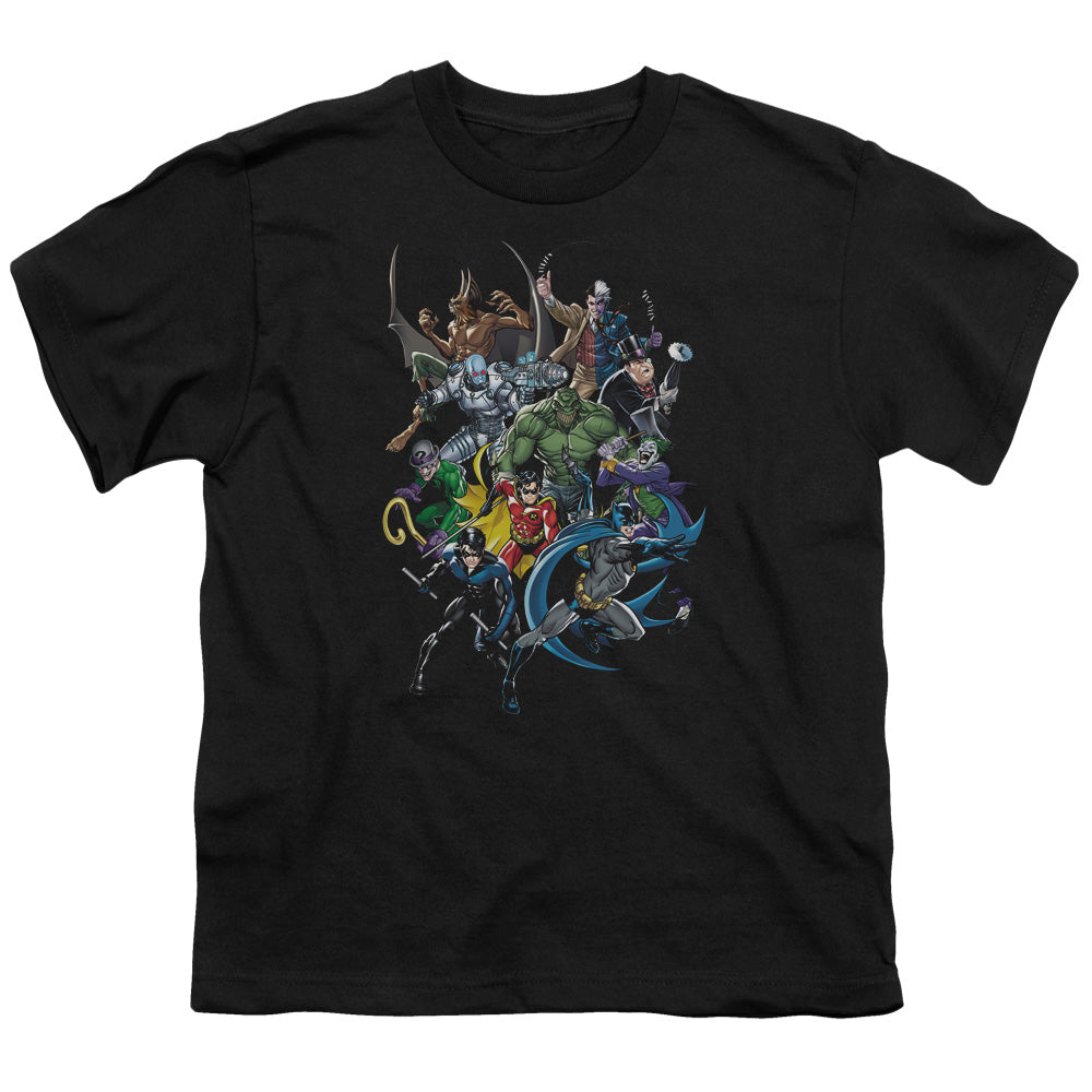 Batman Saints And Psychos Licensed Kid's T-Shirt (Ages 4-7) XS-XL