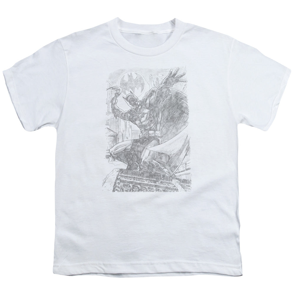 Batman Pencil Batarang Throw Licensed Kid's T-Shirt (Ages 4-7) XS-SM