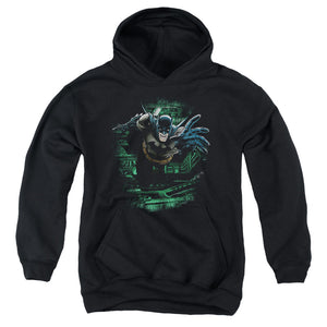 AN OFFCIALLY LICENSED BATMAN SURPRISE YOUTH HOODIE BLACK