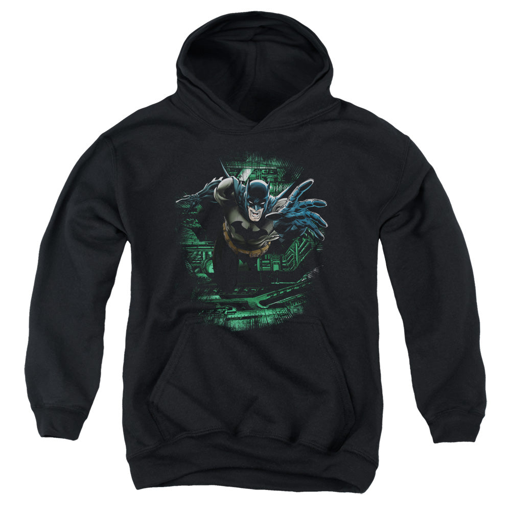 AN OFFCIALLY LICENSED BATMAN SURPRISE YOUTH HOODIE BLACK