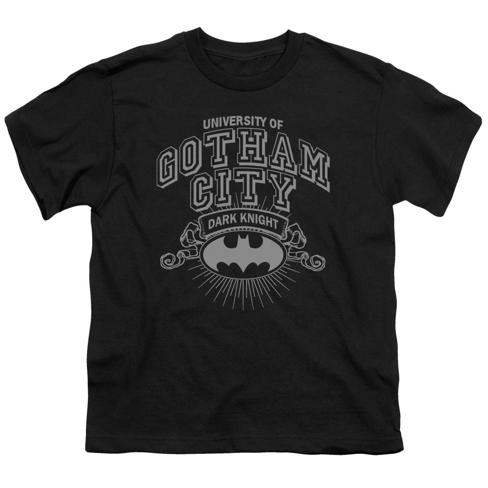 Batman University Of Gotham Licensed Kid's T-Shirt (Ages 4-7) SM-XL