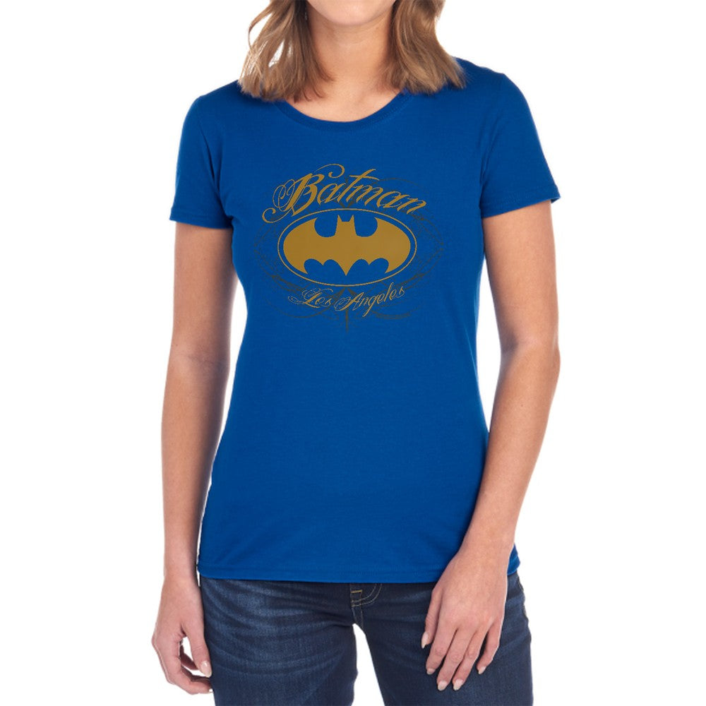 Batman Batman La Licensed Women's T-Shirt Regular Fit MD-LG