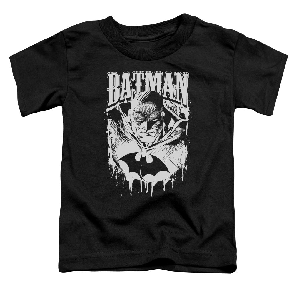 Batman Bat Metal Licensed Toddler T-Shirt LG