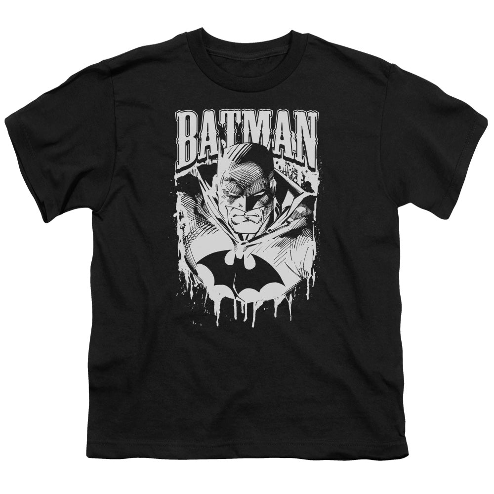 Batman Bat Metal Licensed Kid's T-Shirt (Ages 4-7) MD