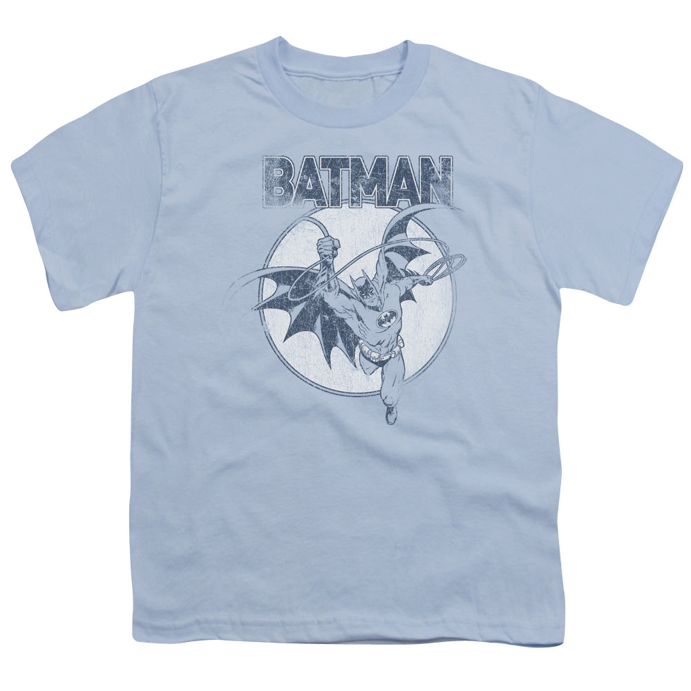 Batman Swinging Bat Licensed Kid's T-Shirt (Ages 4-7) MD