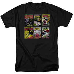 AN OFFCIALLY LICENSED BATMAN BM COVERS MEN'S REGULAR FIT T-SHIRT BLACK