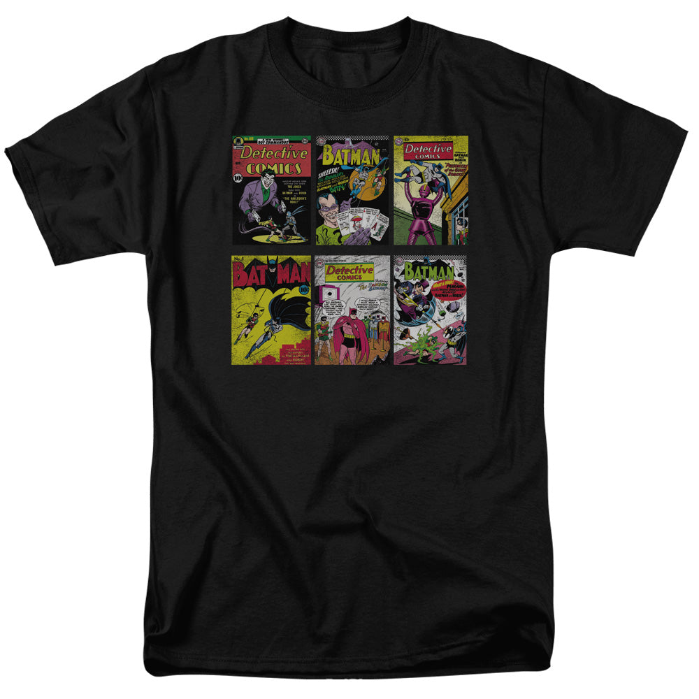 AN OFFCIALLY LICENSED BATMAN BM COVERS MEN'S REGULAR FIT T-SHIRT BLACK
