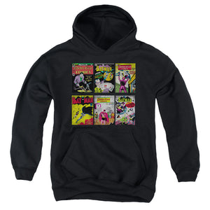 AN OFFCIALLY LICENSED BATMAN BM COVERS YOUTH HOODIE BLACK