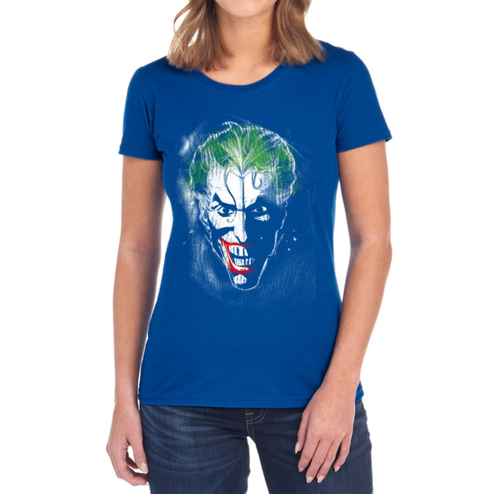 Batman Face Of Madness Licensed Women's T-Shirt Regular Fit SM-2X