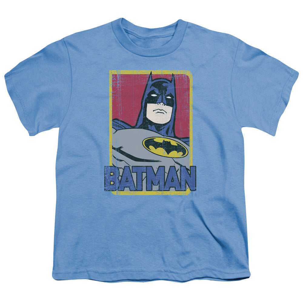 Batman Primary Licensed Kid's T-Shirt (Ages 4-7) XS-XL