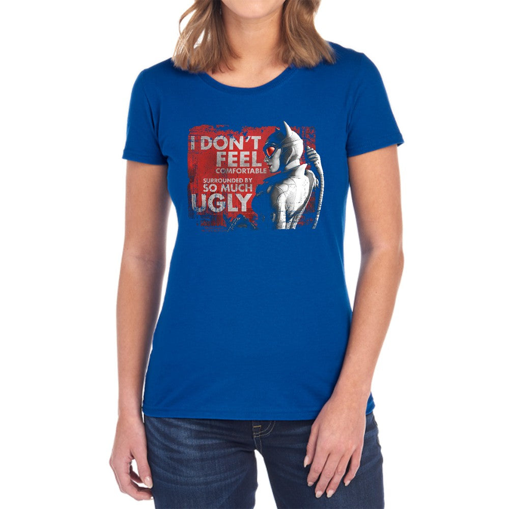 Arkham City So Much Ugly Licensed Women's T-Shirt Regular Fit MD