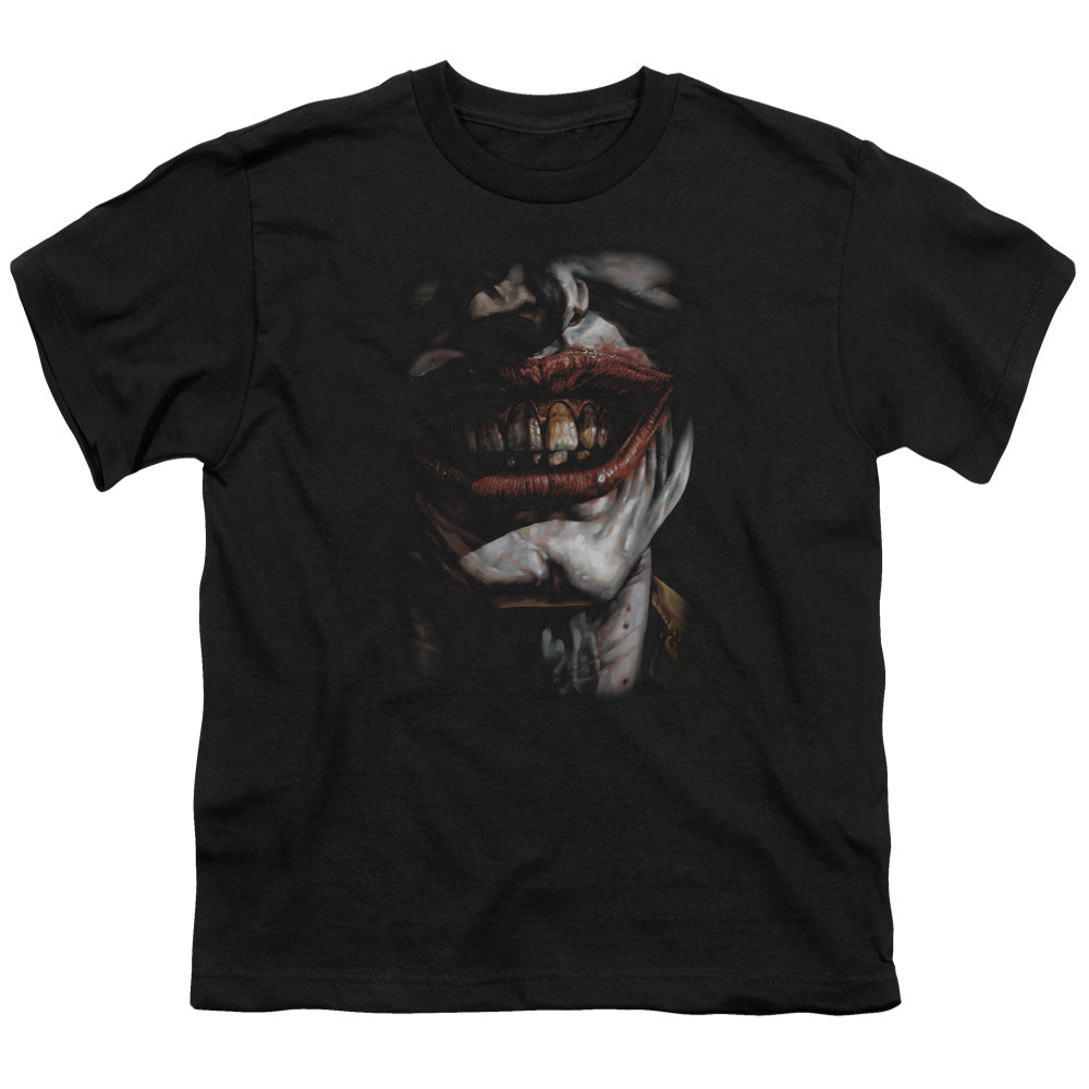 Batman Smile Of Evil Licensed Kid's T-Shirt (Ages 4-7) MD