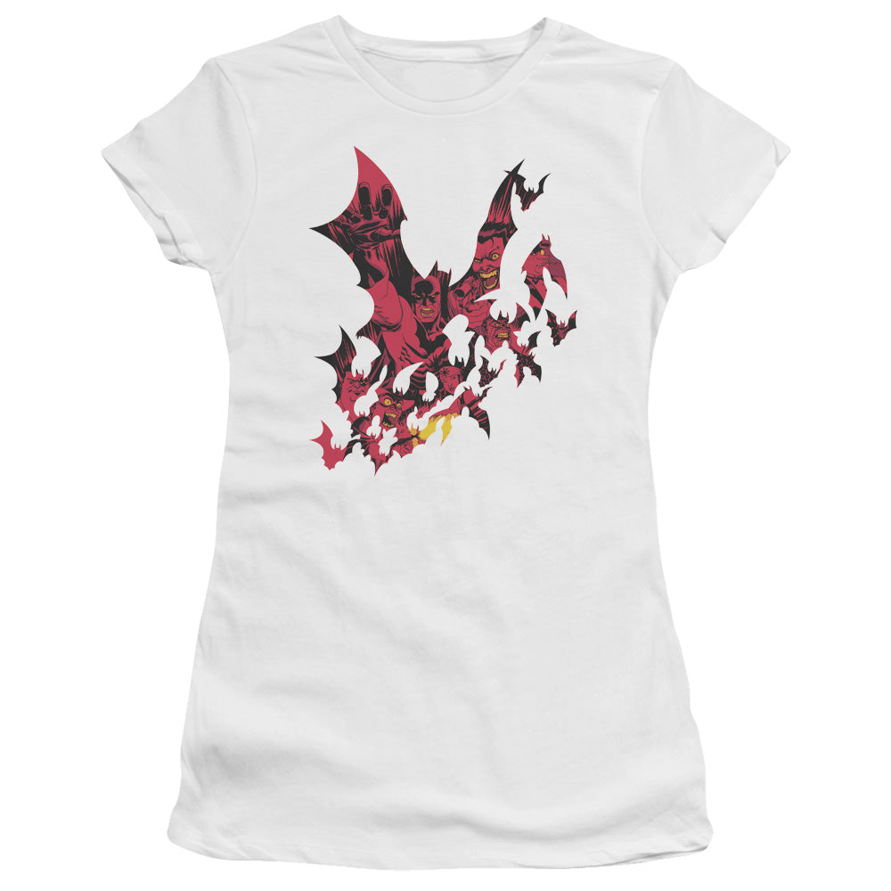 Batman Broken City Licensed Women's T-Shirt Juniors LG