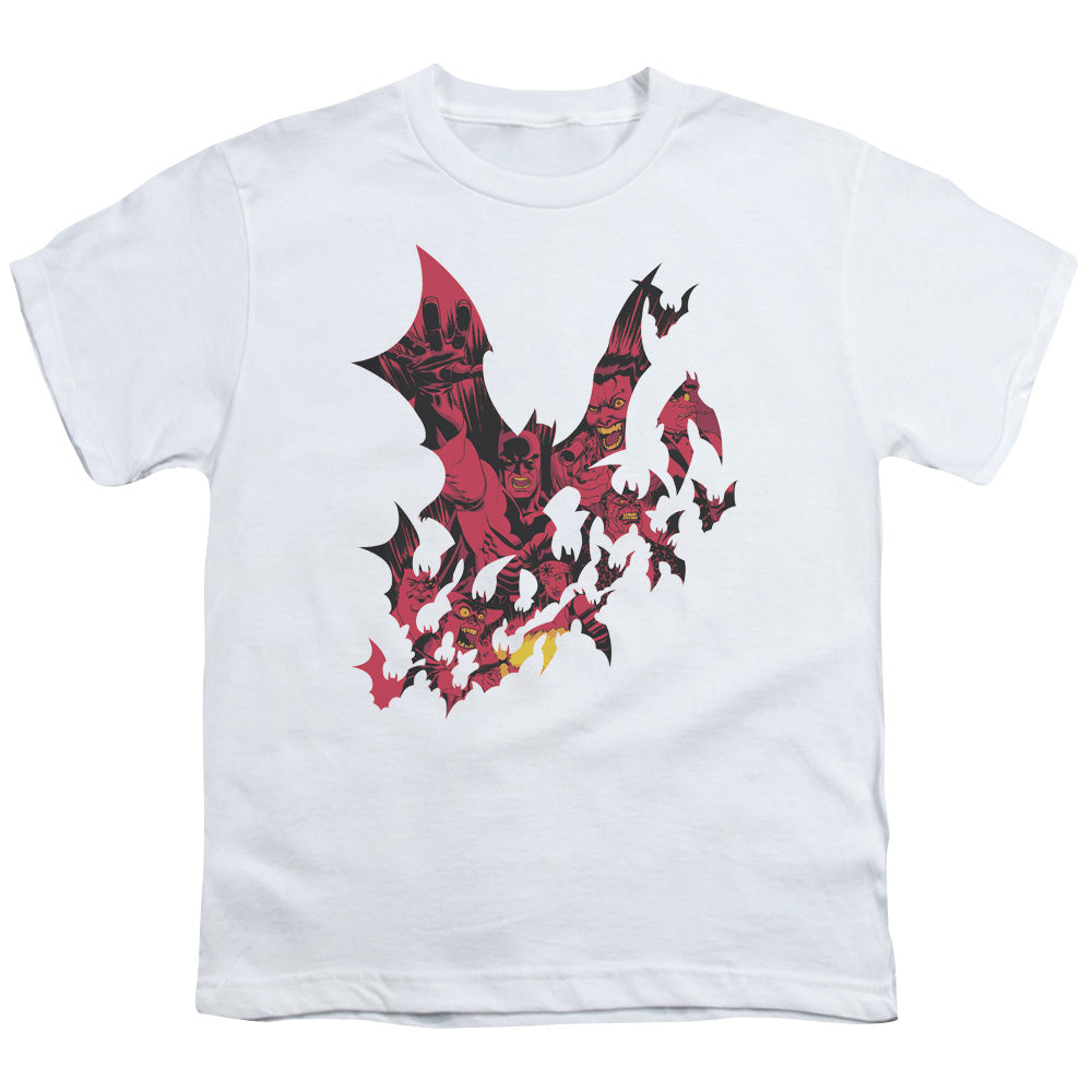 Batman Broken City Licensed Kid's T-Shirt (Ages 4-7) MD