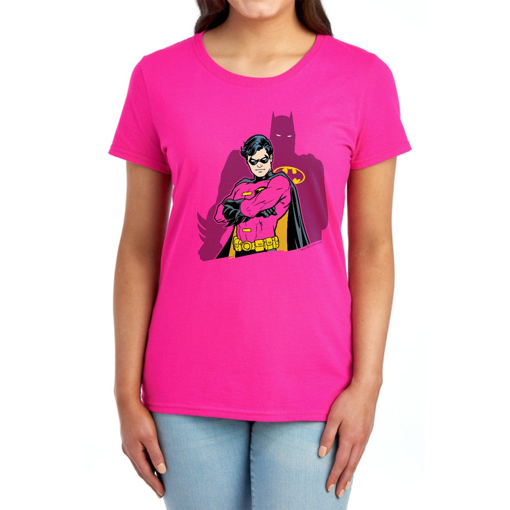 Batman Wingman Licensed Women's T-Shirt Regular Fit LG