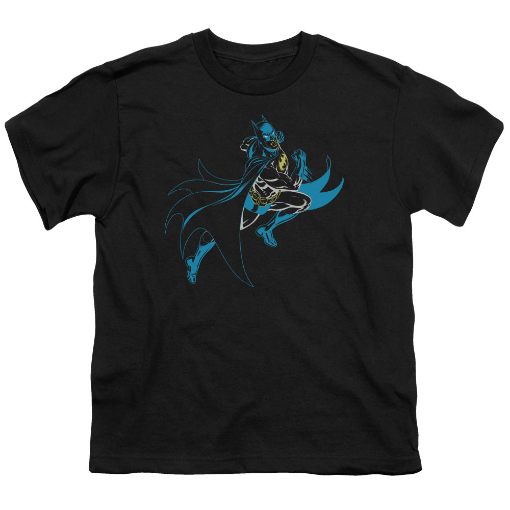 Batman Neon Batman Licensed Kid's T-Shirt (Ages 4-7) MD