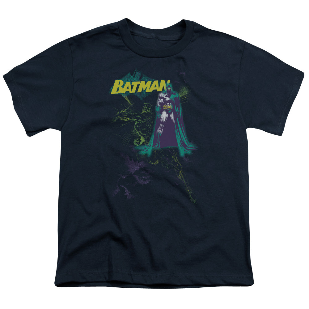 Batman Bat Spray Licensed Kid's T-Shirt (Ages 4-7) MD