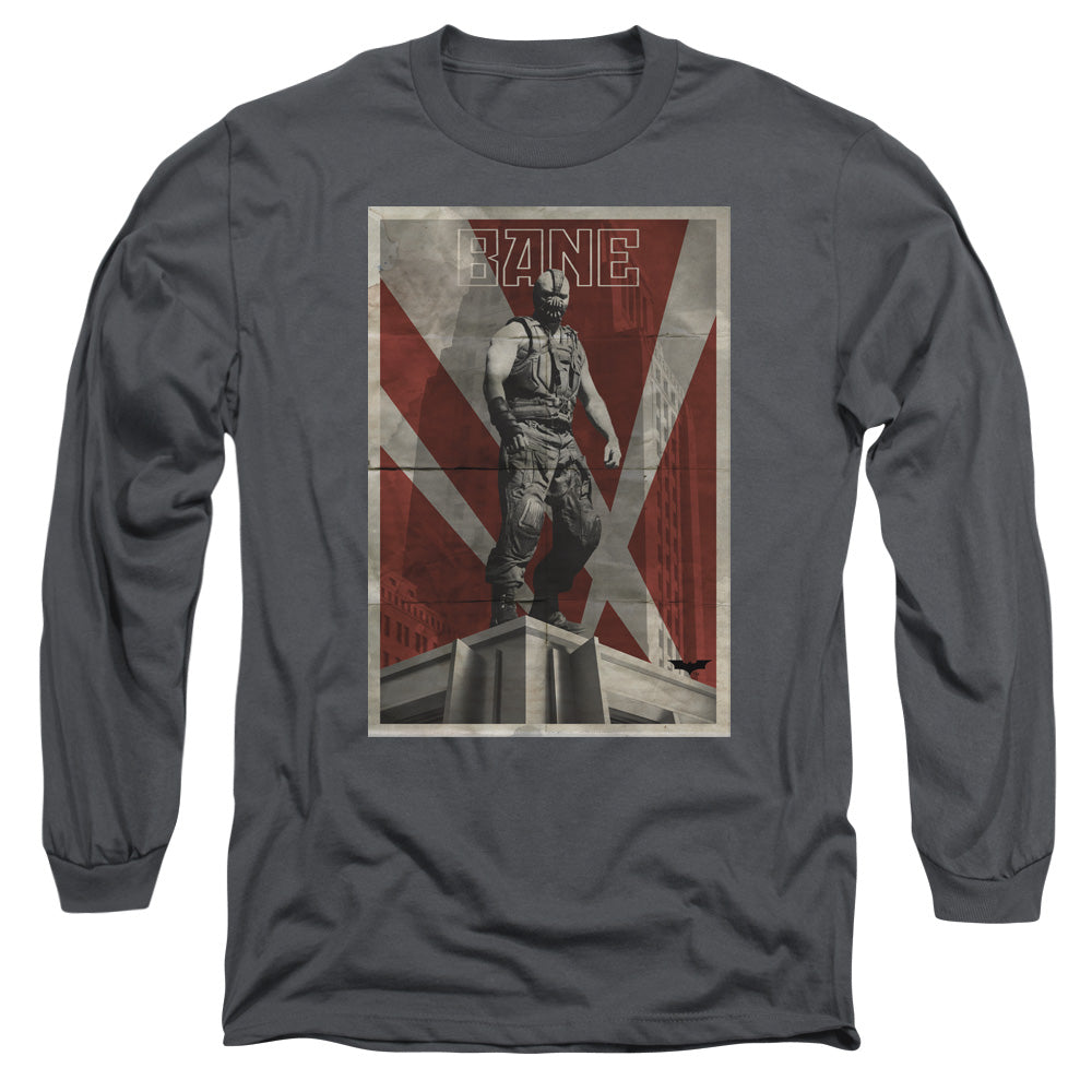 Dark Knight Rises Bane Rooftop Poster Licensed Adult Unisex Long Sleeve T-Shirt