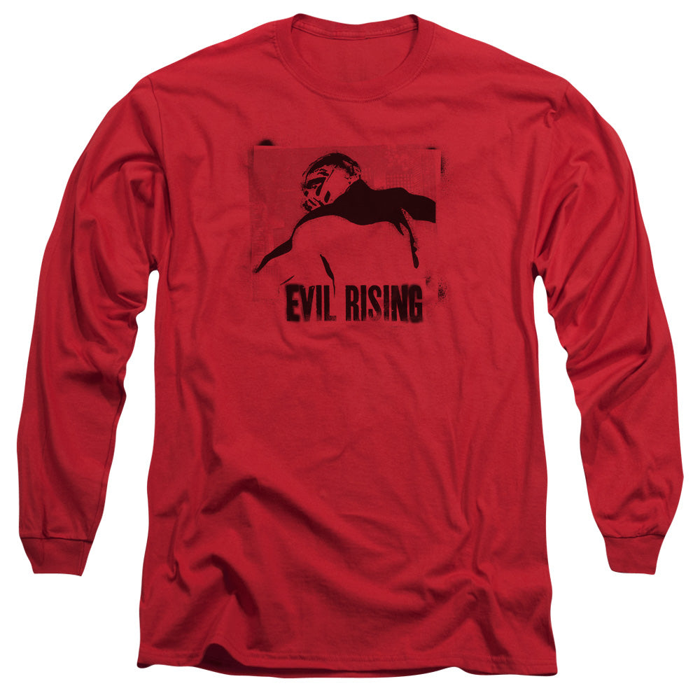 Dark Knight Rises Evil Rising Licensed Adult Unisex Long Sleeve T-Shirt LG